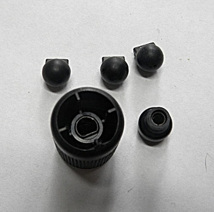 1996 - 1998 Jeep Cherokee Radio Stereo Tuner Selector Knob Set 68397744AA OEM