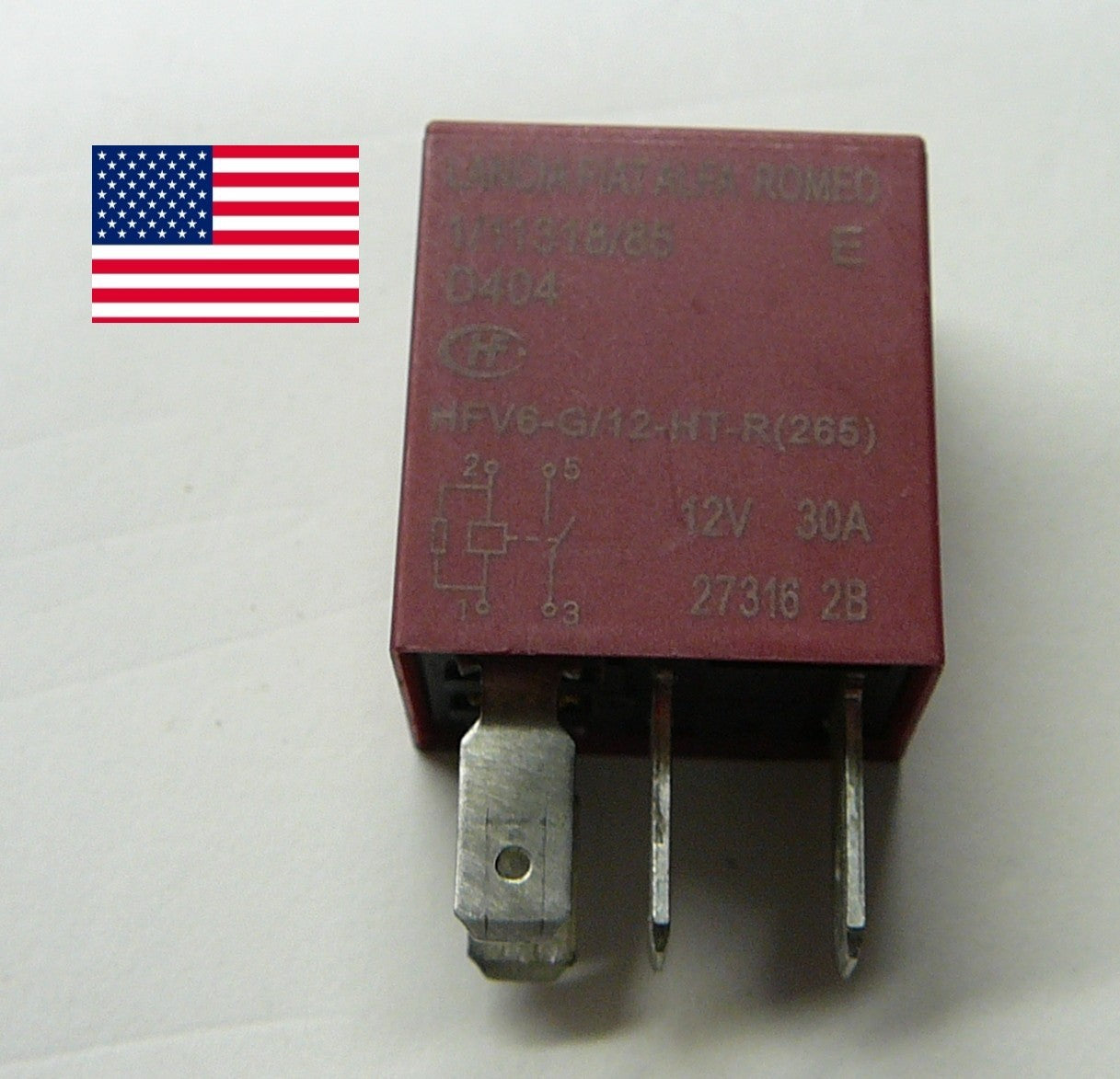 Fiat Alfa Romeo Lancia Ford Transit 1/11318/85 relay HFV6-G/12-HT-R C3