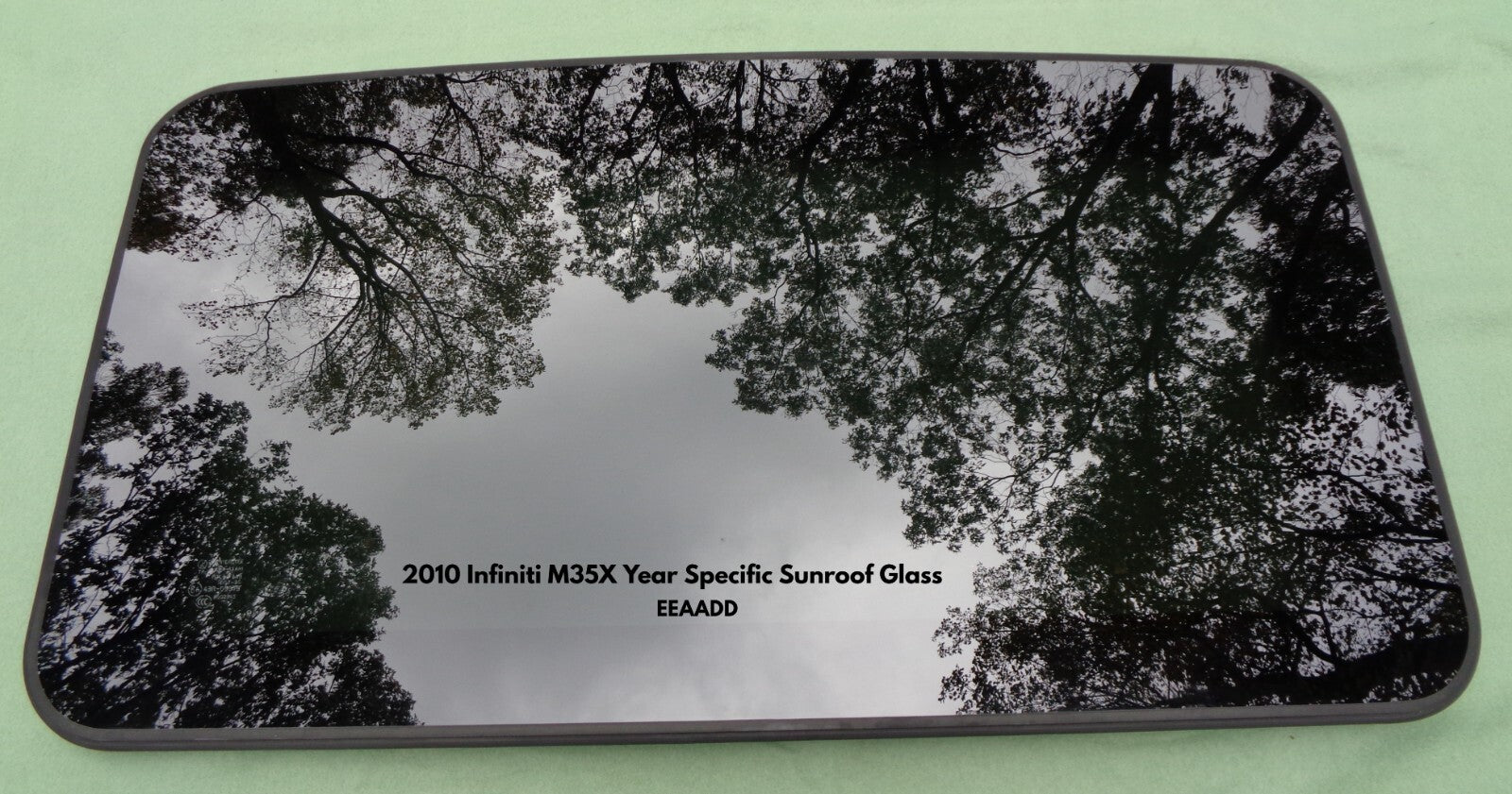 2010 INFINITI M35 M35X YEAR SPECIFIC OEM FACTORY SUNROOF GLASS FREE SHIPPING - RarePartsFinder.Com