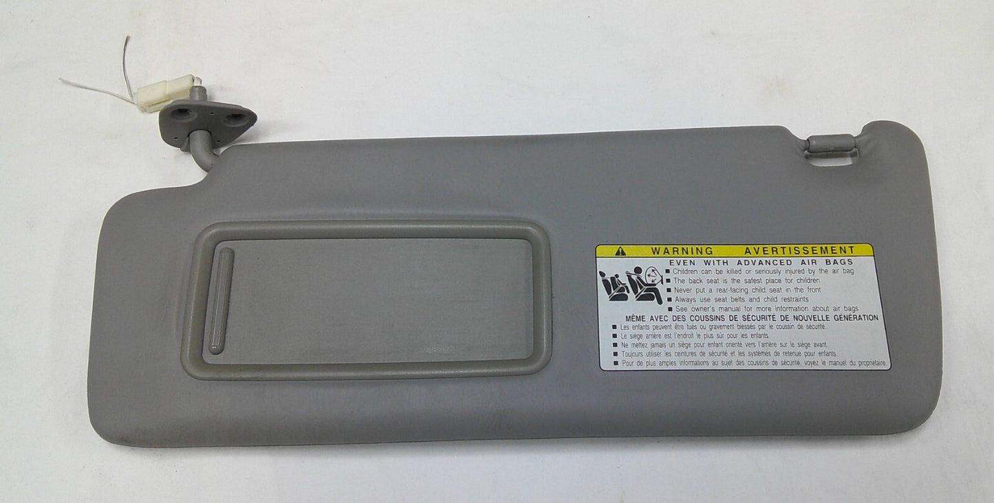 2004 - 2007 TOYOTA HIGHLANDER OEM GRAY DRIVER SUN VISOR TESTED FREE SHIP B6