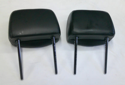 10 - 12 CADILLAC SRX REAR HEADREST HEAD REST SET BLACK CLEAN OEM