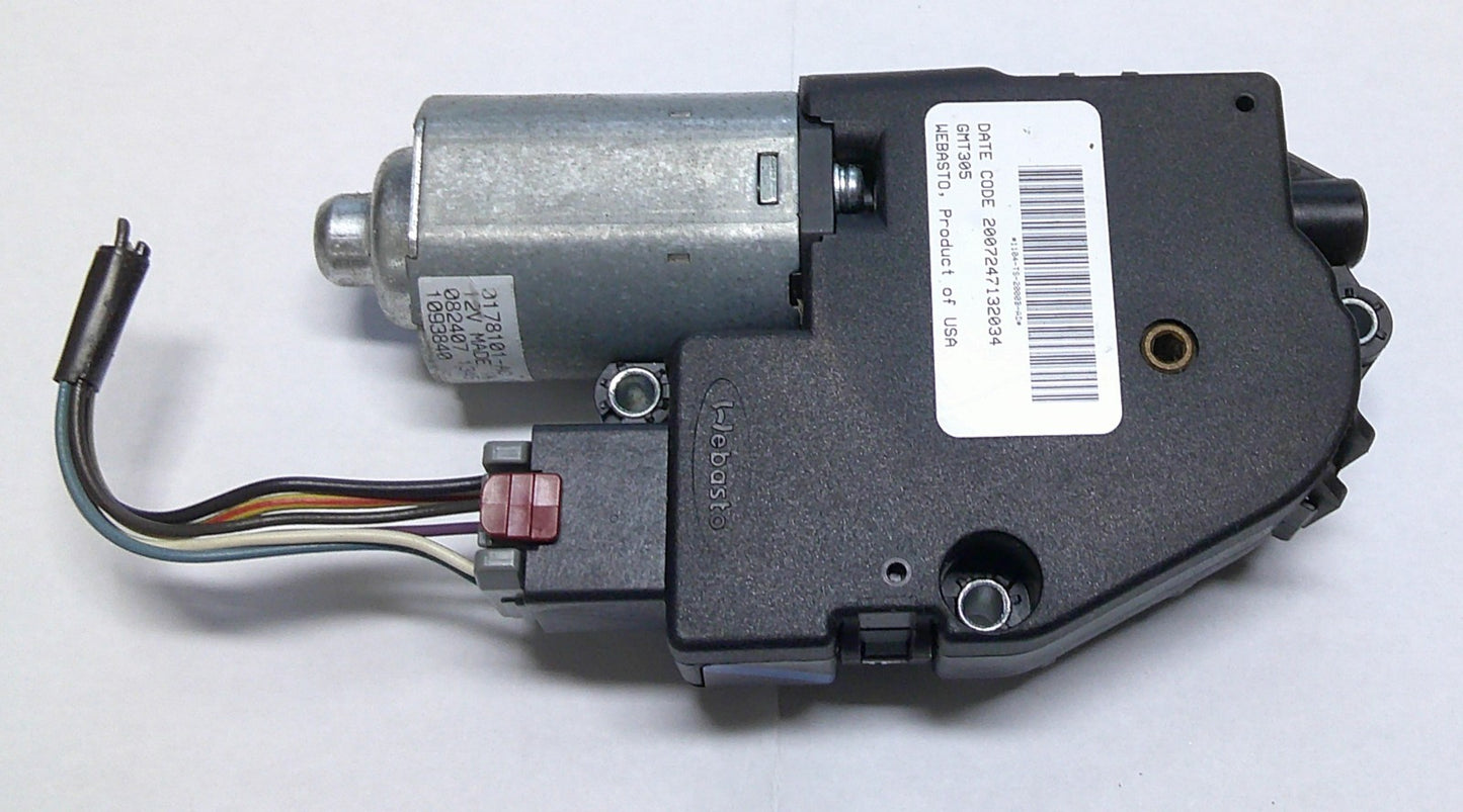 03 - 09 TRAILBLAZER ENVOY  04 - 07 RAINIER SUNROOF MOTOR OEM TESTED 25917744