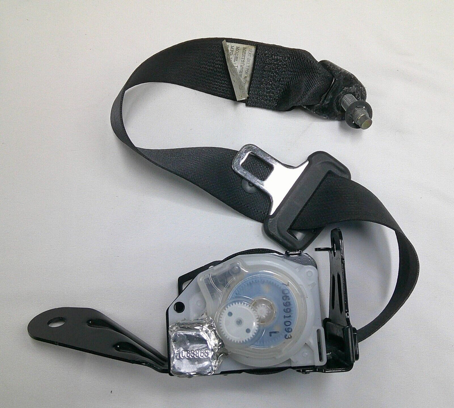 09 - 11 Acura TSX Sedan Rear Driver Side LH  Seat Belt Black OEM 04828-TL2-A00ZA - RarePartsFinder.Com