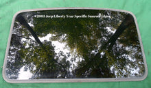 2005 JEEP LIBERTY OEM FACTORY YEAR SPECIFIC SUNROOF GLASS FREE SHIPPING!
