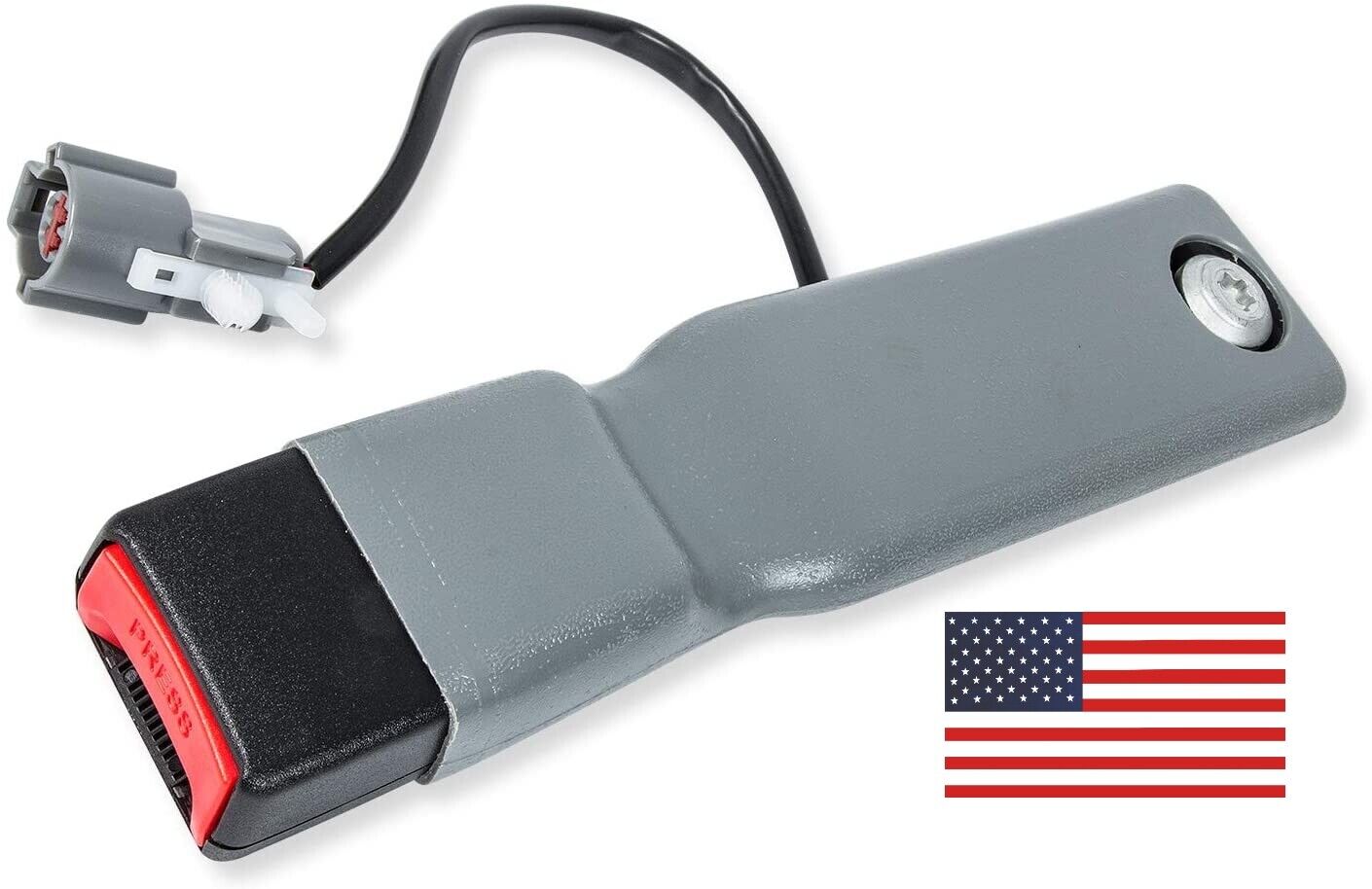 For 99-07 Ford F250 F350 Super Duty Front Left Driver Seat Belt Buckle Gray