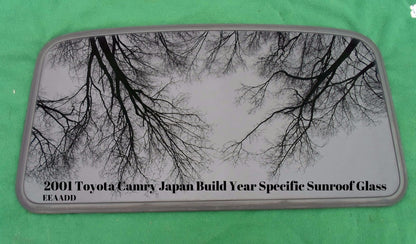 2001 TOYOTA CAMRY SUNROOF GLASS PANEL JAPAN BUILT YEAR SPECIFIC OEM FREE SHIP