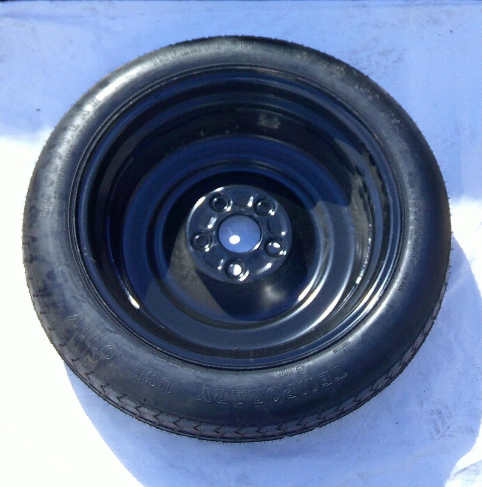 Never Used 05 - 10 Honda Odyssey Emergency Spare Tire Wheel Donut OEM Free Ship - RarePartsFinder.Com