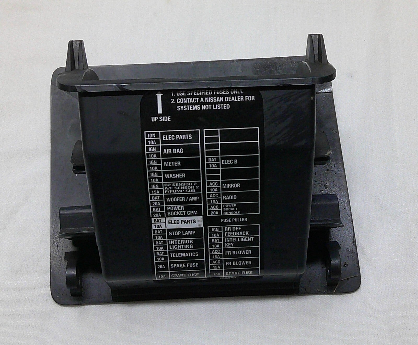 2007 - 2012 NISSAN SENTRA CENTER DASH CUBBY STORAGE BIN BOX COMPARTMENT A1 - RarePartsFinder.Com