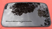 1999 ACURA CL YEAR SPECIFIC OEM FACTORY SUNROOF GLASS FREE SHIPPING! - RarePartsFinder.Com