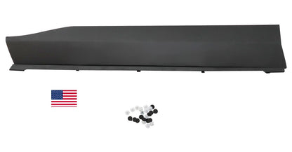 Left-side Front Door Lower Molding Trim 75074-0R070 LH For 2019-2022 Toyota Rav4 - RarePartsFinder.Com