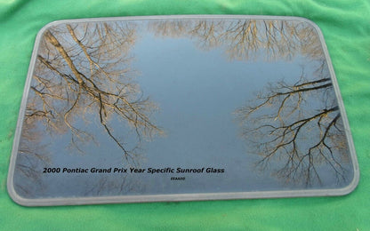 2000 PONTIAC GRAND PRIX YEAR SPECIFIC SUNROOF GLASS OEM FREE SHIPPING! - RarePartsFinder.Com