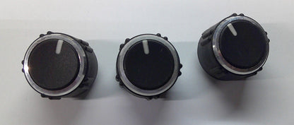 04 - 08 PONTIAC G6 CLIMATE CONTROL HVAC AC HEAT KNOB SET OEM 10383537, 22730745, 15831509