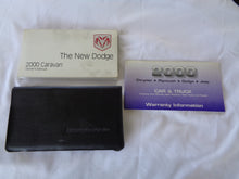 2000 DODGE CARAVAN OWNERS MANUAL SET WITH CASE OEM FREE SHIPPING! - RarePartsFinder.Com