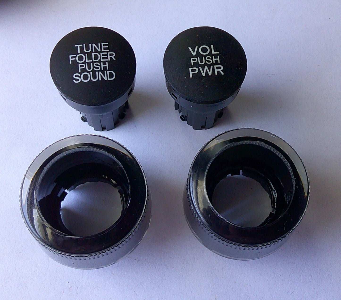 2005 - 2010 HONDA ODYSSEY STEREO RADIO TUNER KNOB SET FREE SHIPPING! - RarePartsFinder.Com