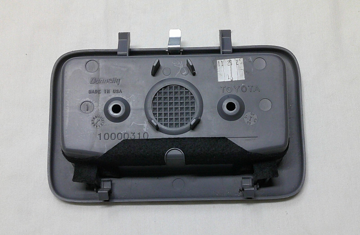 1999 - 2003 TOYOTA SOLARA OVERHEAD SUNGLASS HOLDER CASE GRAY ROOF OEM A1 - RarePartsFinder.Com
