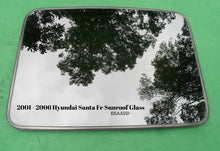 01 02 03 04 05 06  HYUNDAI SANTA FE OEM SUNROOF GLASS PANEL FREE SHIPPING! - RarePartsFinder.Com