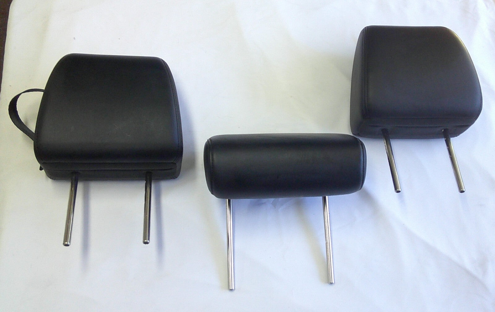 2007 - 2015 MAZDA CX-9 2ND ROW SEAT BLACK HEADREST HEAD REST SET FREE SHIPPING!