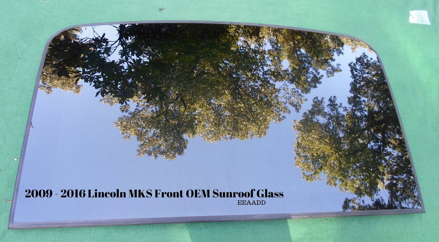 09 10 11 12 13 14 15 16 LINCOLN MKS OEM FACTORY FRONT SUNROOF GLASS