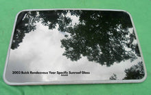 2003 BUICK RENDEZVOUS YEAR SPECIFIC SUNROOF GLASS NO ACCIDENT OEM FREE SHIPPING! - RarePartsFinder.Com