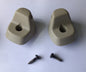 2002 - 2007 Saturn Vue Sun Visor Clip Set OEM SC1 - RarePartsFinder.Com