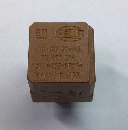 GM HELLA 4RD 007 794-05 OEM  RELAY  1 YEAR WARRANTY TESTED FREE SHIPPING GM3 - RarePartsFinder.Com