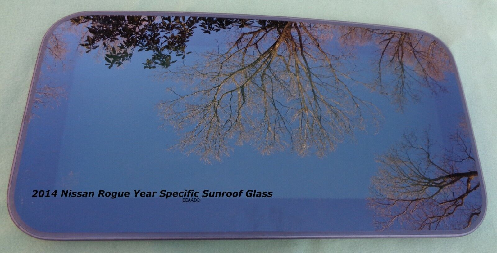 2014 YEAR SPECIFIC  NISSAN ROGUE OEM FACTORY SUNROOF GLASS PANEL FREE SHIPPING