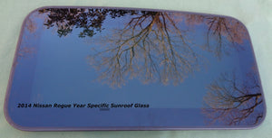 2014 YEAR SPECIFIC  NISSAN ROGUE OEM FACTORY SUNROOF GLASS PANEL FREE SHIPPING