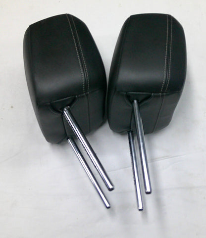 13 - 19 BUICK ENCORE OEM BLACK LEATHER FRONT LEFT RIGHT HEADREST SET FREE SHIP! - RarePartsFinder.Com