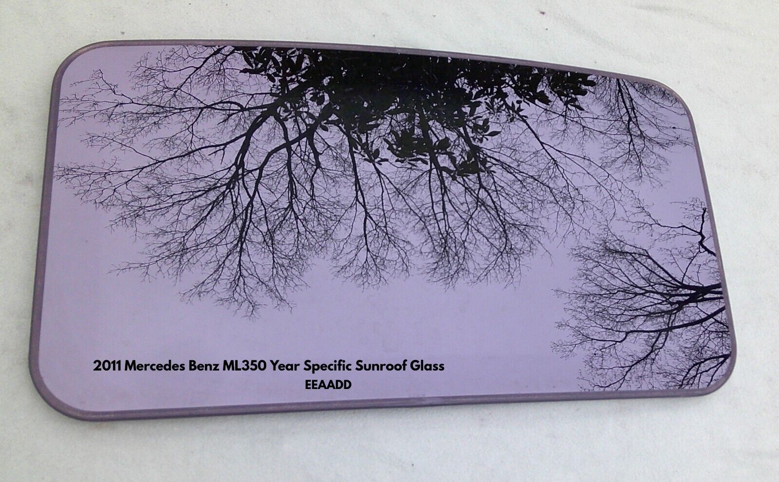 2011 MERCEDES BENZ ML350 YEAR SPECIFIC SUNROOF GLASS PANEL OEM FREE SHIPPING! - RarePartsFinder.Com
