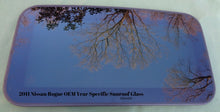 2011 YEAR SPECIFIC  NISSAN ROGUE OEM FACTORY SUNROOF GLASS PANEL FREE SHIPPING - RarePartsFinder.Com