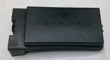 2003-2006 Kia Sorento Under Hood Fuse Relay Box Cover Lid Black OEM R2 - RarePartsFinder.Com