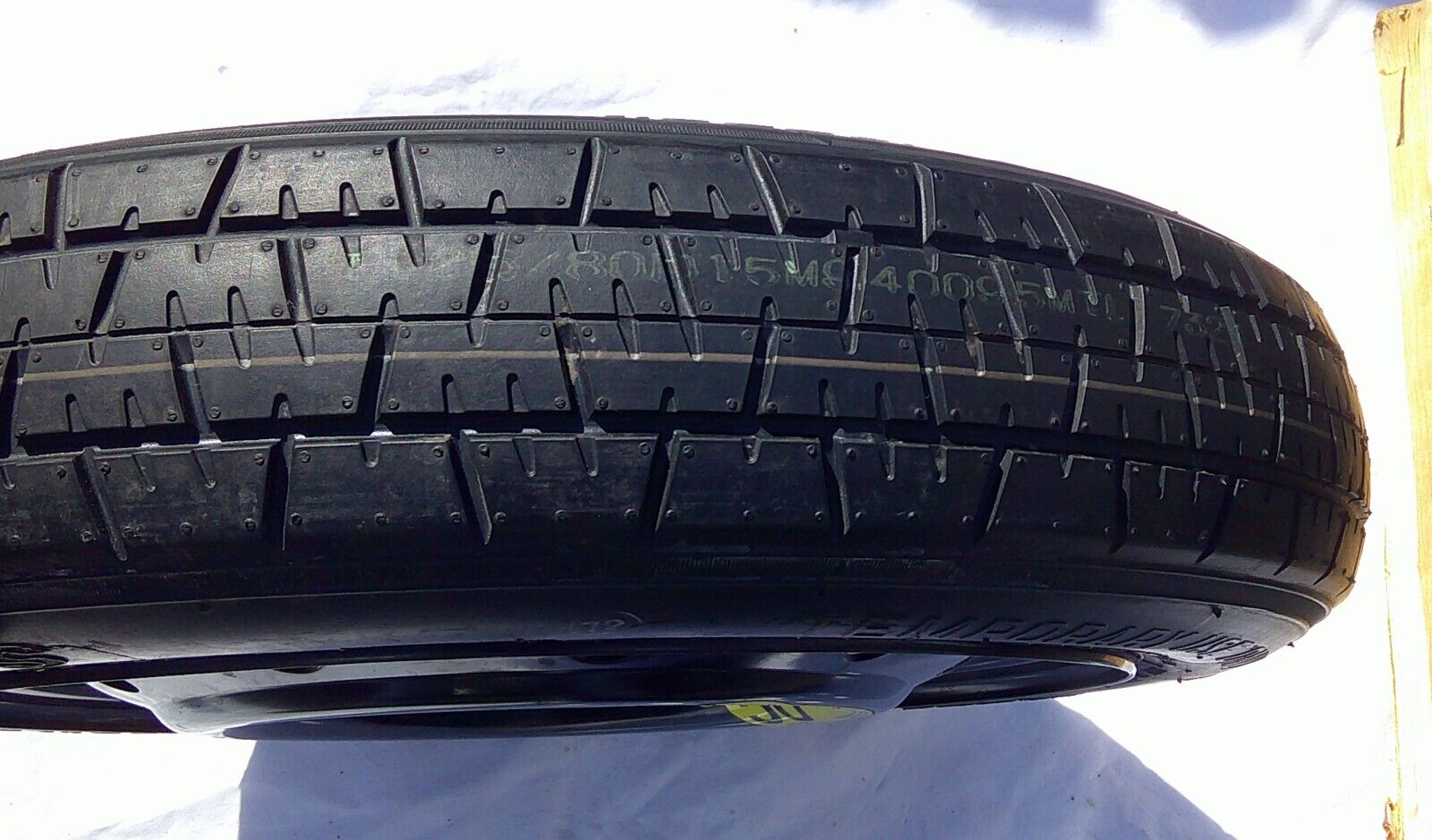Little Use 06 - 16 Kia Forte Emergency Spare Tire Wheel Donut OEM Free Ship