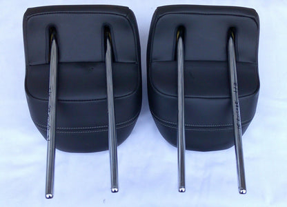 13 - 19 BUICK ENCORE OEM BLACK LEATHER REAR LEFT RIGHT HEADREST SET
