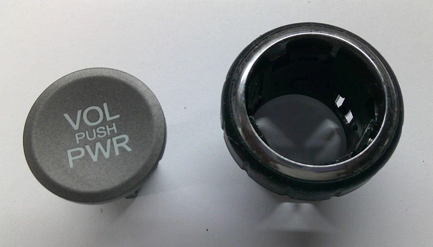 07 08 09 ACURA MDX STEREO RADIO TUNER SELECTOR KNOB SET OEM 39101-STX-A210-M1