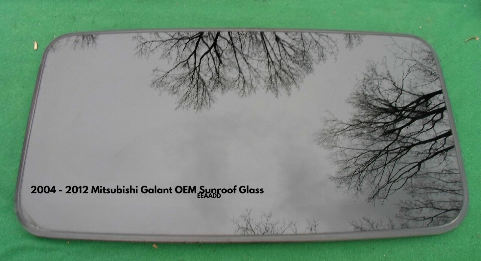 2004 - 2012 MITSUBISHI GALANT OEM SUNROOF GLASS PANEL NO ACCIDENT FREE SHIPPING - RarePartsFinder.Com
