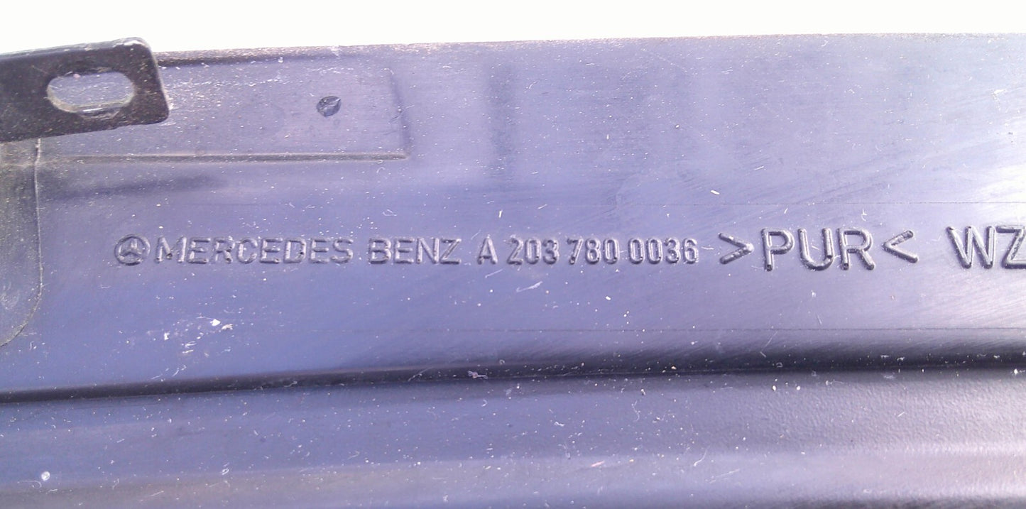 99 - 05 MERCEDES BENZ C230 SUNROOF GLASS PANEL WIND DEFLECTOR OEM FREE SHIPPING