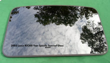 2002 LEXUS RX300 OEM FACTORY YEAR SPECIFIC SUNROOF GLASS PANEL