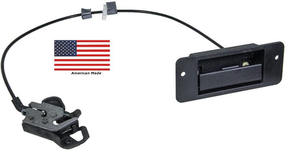 For Ford E150 E250 Right Side Hinged Door Latch with Handle 6C2Z-15264A01-AA