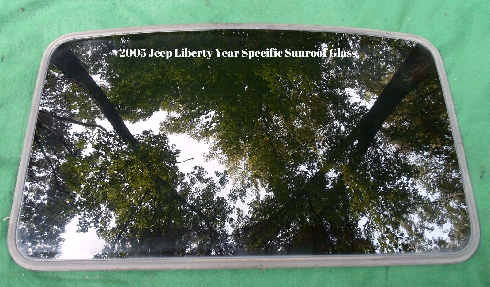 2005 JEEP LIBERTY OEM FACTORY YEAR SPECIFIC SUNROOF GLASS FREE SHIPPING! - RarePartsFinder.Com