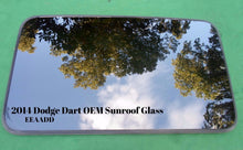 2014 DODGE DART OEM FACTORY YEAR SPECIFIC SUNROOF GLASS - RarePartsFinder.Com