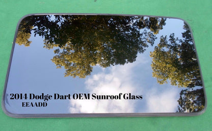 2014 DODGE DART OEM FACTORY YEAR SPECIFIC SUNROOF GLASS - RarePartsFinder.Com