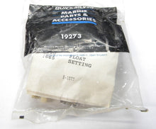 Mercury Quicksilver 19273 Float Kit NOS MP1
