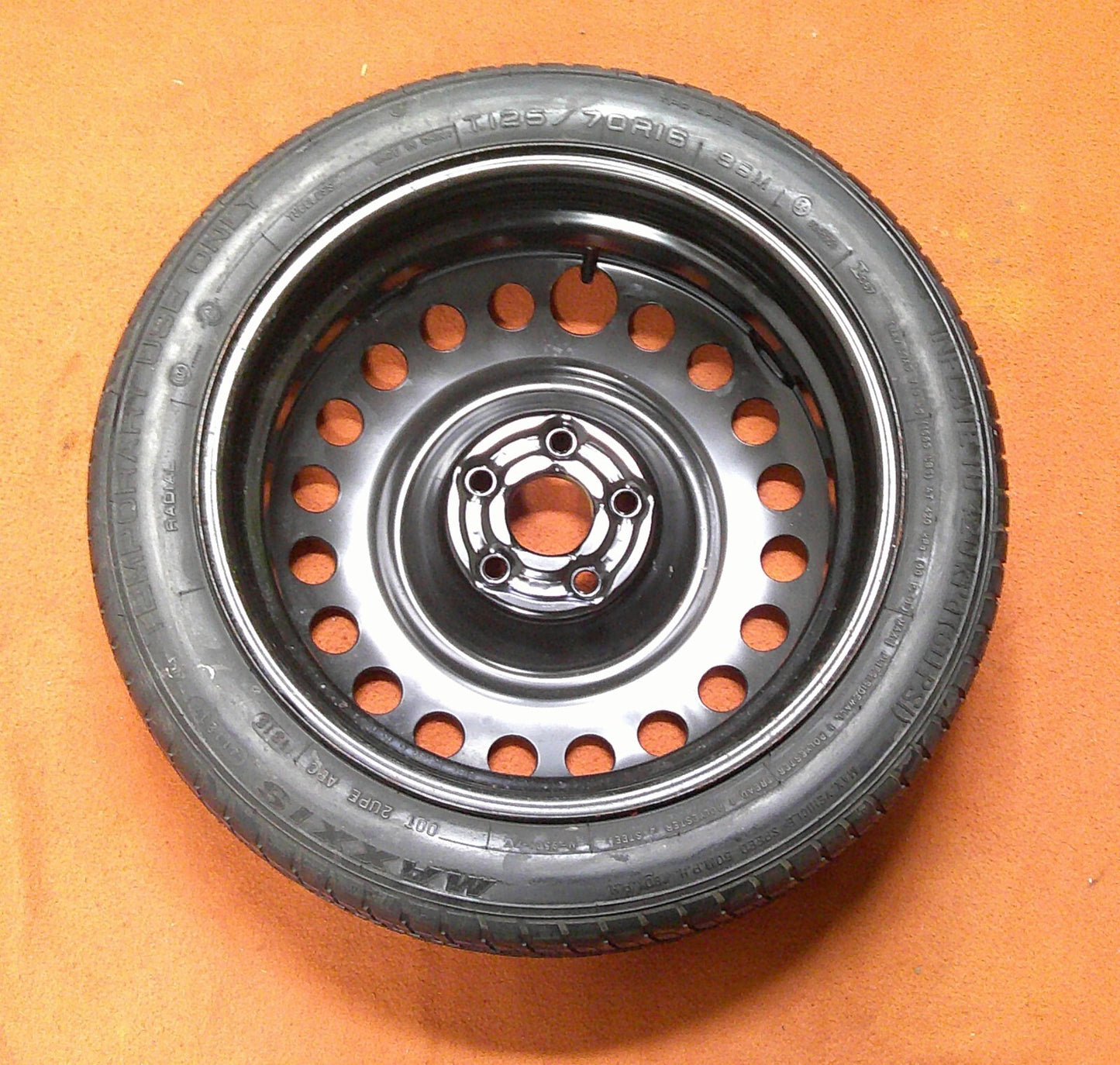 NEVER USED 13 - 22 Buick Encore Emergency Spare Tire Wheel Donut OEM Free Ship