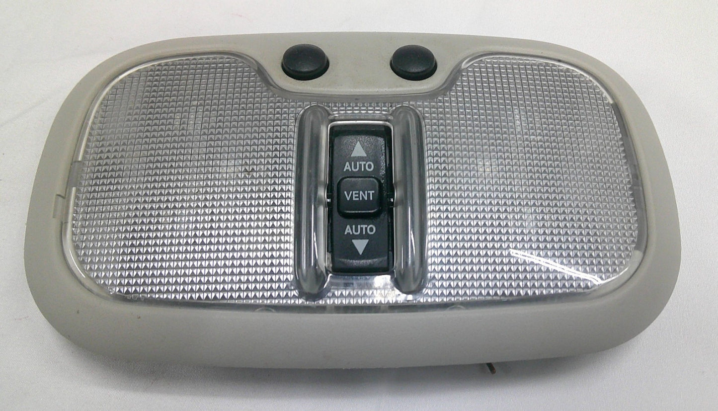 2009 - 2012 Dodge Caliber Sunroof Switch Overhead Console Map OEM 68023668AA  B1