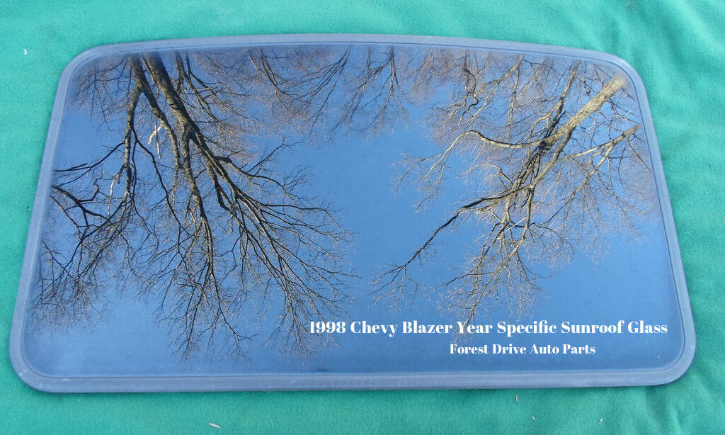1998 CHEVY BLAZER YEAR SPECIFIC SUNROOF GLASS OEM NO ACCIDENT FREE SHIPPING - RarePartsFinder.Com
