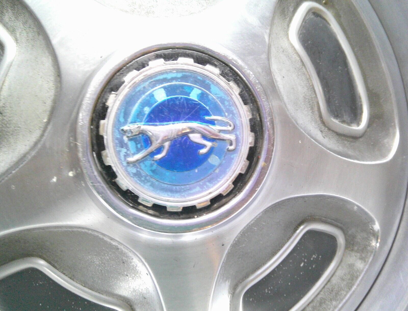 Mercury Cougar Hub Cap 14 inch NOT PERFECT SEE PICS Free Shipping! M4