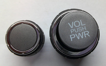 2011  HONDA PILOT RADIO STEREO TUNER TUNE PUSH SELECT KNOB SET OEM - RarePartsFinder.Com