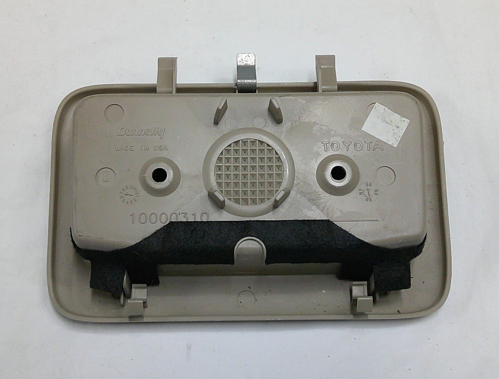 97 - 01 TOYOTA CAMRY TAN OEM OVERHEAD CONSOLE STORAGE COMPARTMENT FREE SHIP B6 - RarePartsFinder.Com