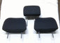 09 - 13 SUBARU FORESTER REAR HEADREST HEAD REST SET BLACK CLOTH OEM FREE SHIP