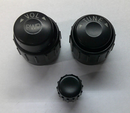 2003 - 2005 HYUNDAI SANTA FE RADIO STEREO TUNER CONTROL KNOB SET OEM - RarePartsFinder.Com